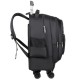 New foreign trade business backpack with multifunctional universal wheels, short-distance business travel luggage, large-capacity college student backpack New foreign trade business backpack with multifunctional universal wheels, short-distance business travel luggage, large-capacity college student backpack