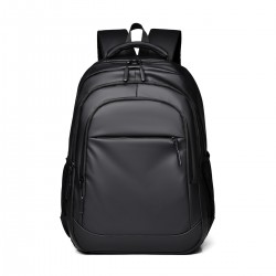 New cross-border backpack, men's large-capacity leather-coated commuting laptop bag, travel and leisure, outdoor business backpack New cross-border backpack, men's large-capacity leather-coated commuting laptop bag, travel and leisure, outdoor business backpack