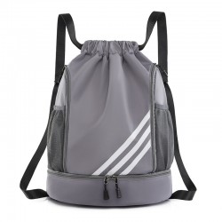 Cross-border wholesale backpack with drawstring pocket, lightweight basketball, soccer, foldable travel, and outdoor leisure backpack Cross-border wholesale backpack with drawstring pocket, lightweight basketball, soccer, foldable travel, and outdoor leisure backpack